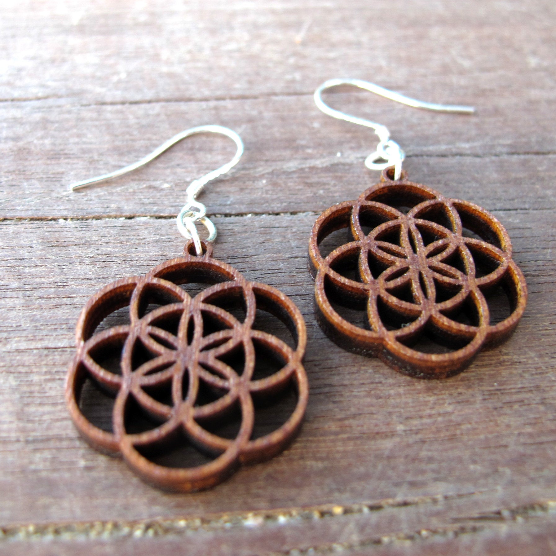 Super Small Seed of Life Earrings
