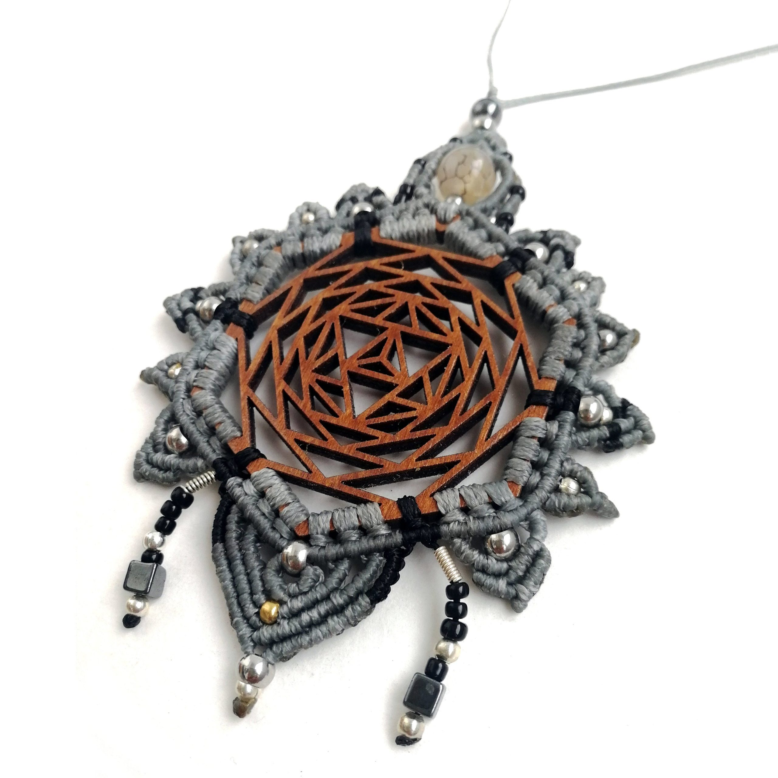 Merkaba Boho Wedding Necklace