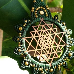 Macrame Wooden Necklaces