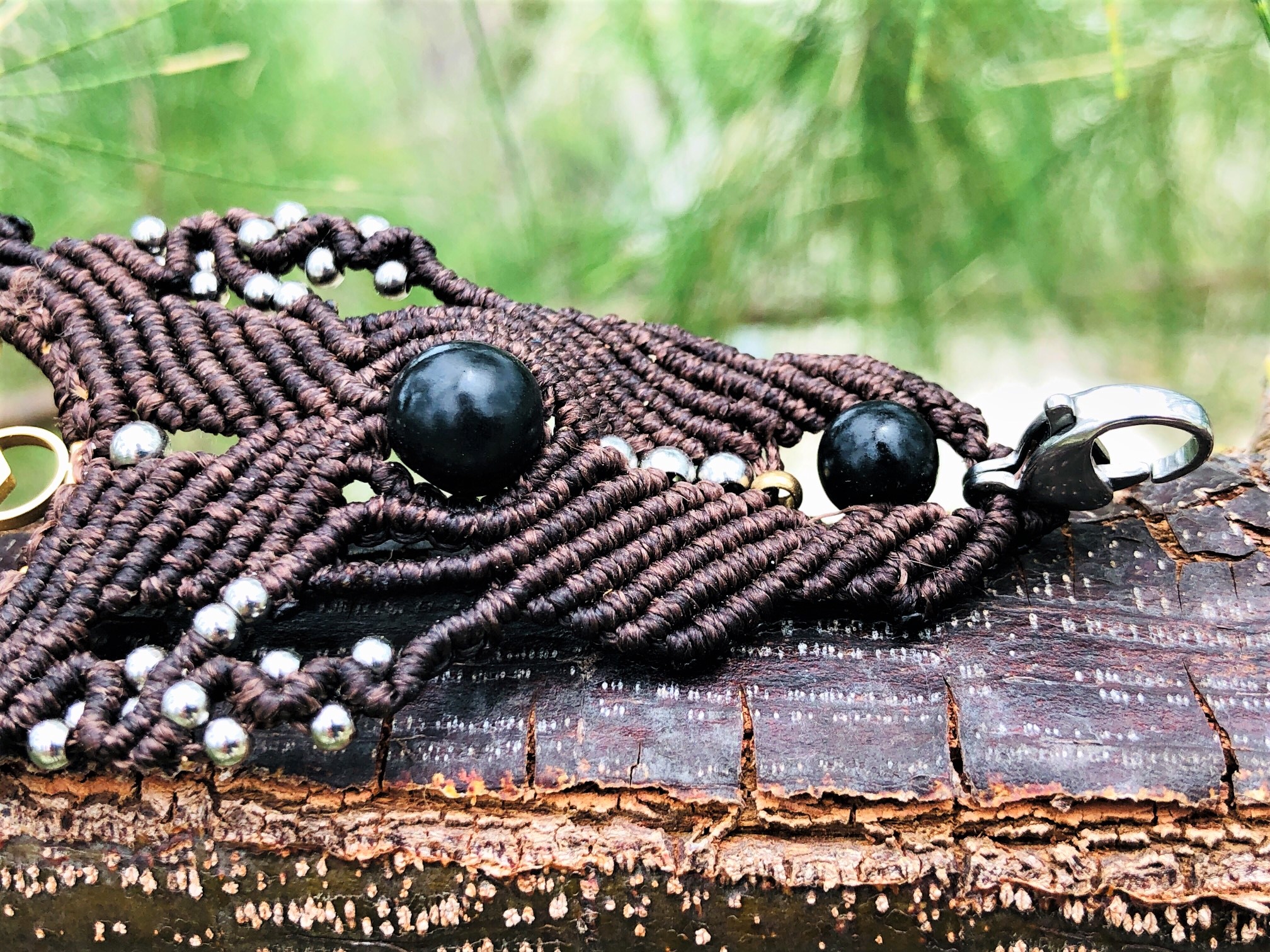 Sacred Geometry Brown Bracelet Metatron - Image 5